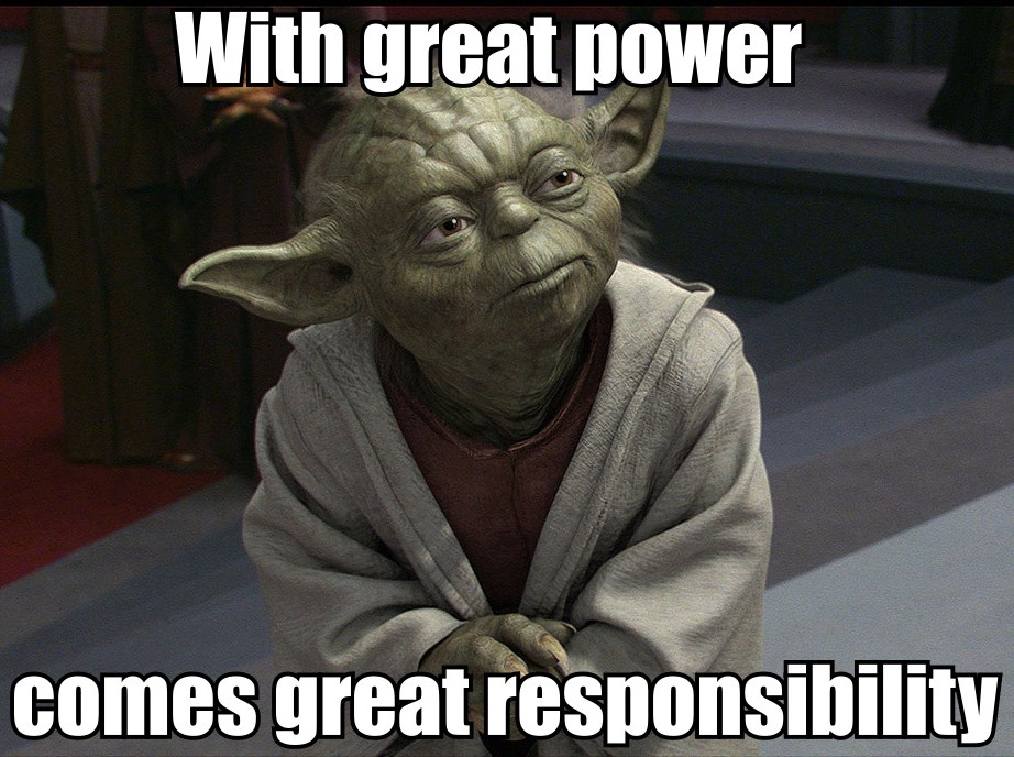 power and responsibility
